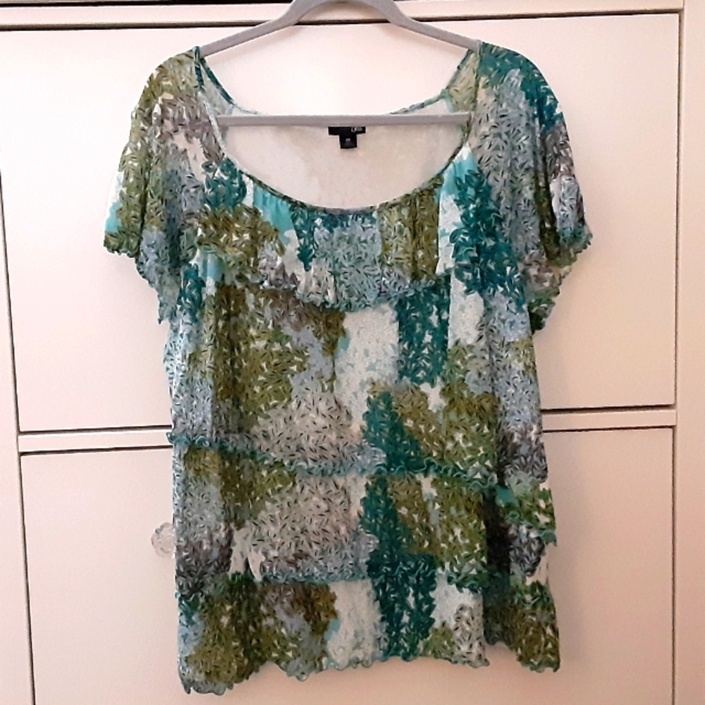 East 5th Ruffled Blouse